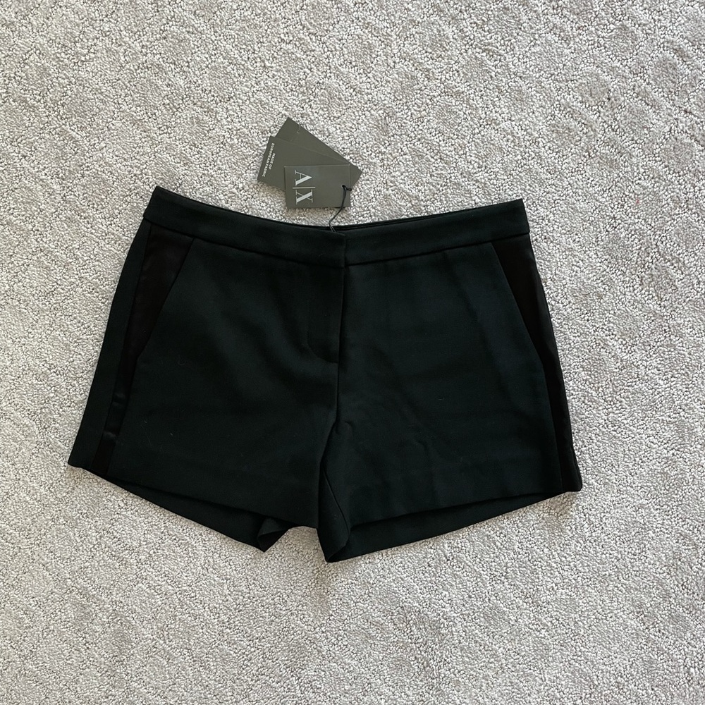A/X Tuxedo shorts. Black. Size 0